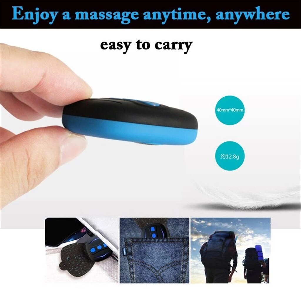 Electric Pulse Body Massager Pad for Muscle Relaxation