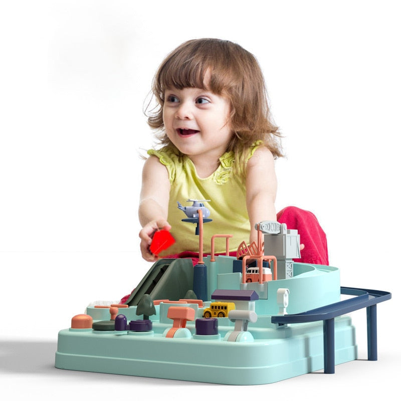 Interactive Circuit Car Race Track Toy for Imaginative Play