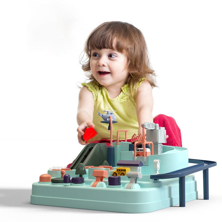 Interactive Circuit Car Race Track Toy for Imaginative Play