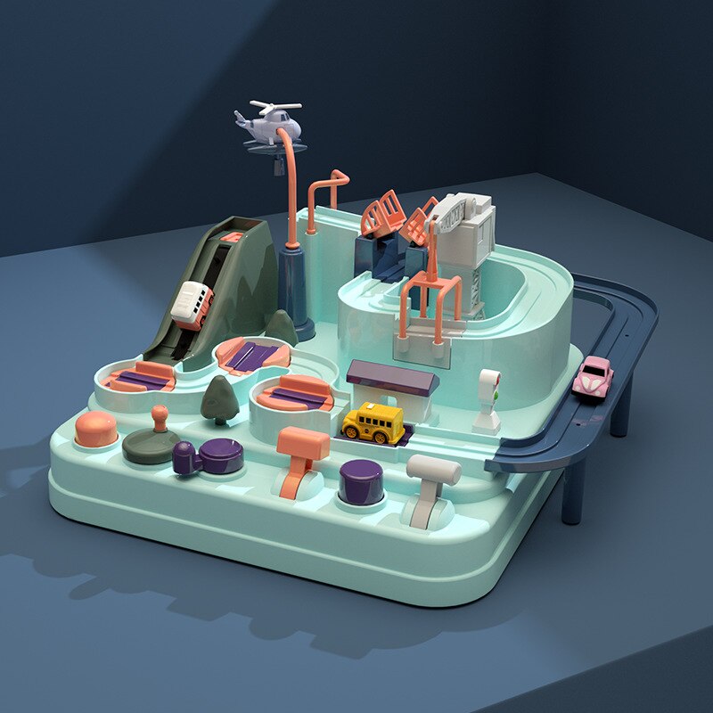 Interactive Circuit Car Race Track Toy for Imaginative Play