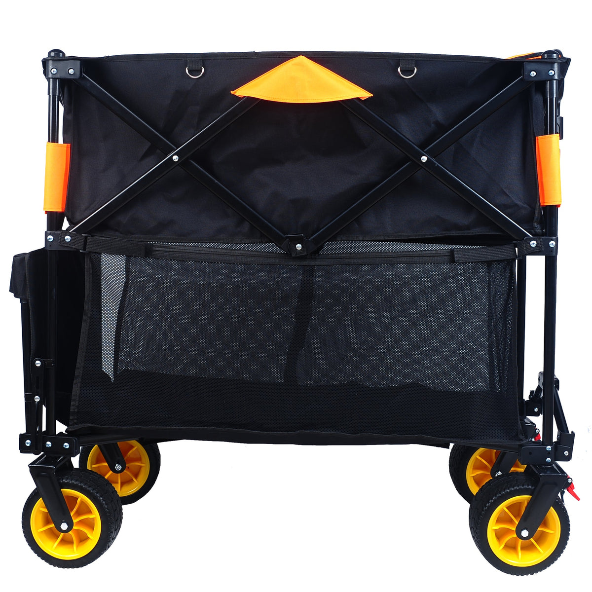 Folding Wagon Cart with All-Terrain Wheels & Extender
