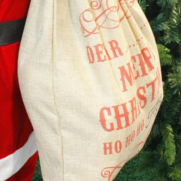 Christmas Gift Bag for Oversized Presents and Holiday Decor