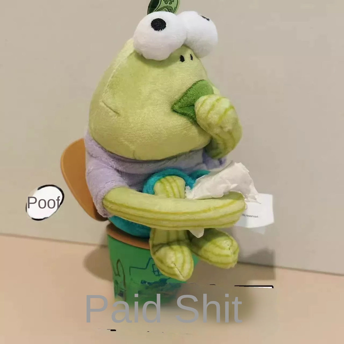 Bikini Bottom Plush Keychain for Playful Backpack Style