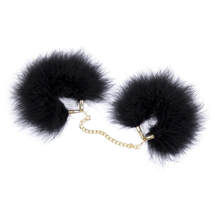 Feather Handcuffs for Playful Costume Restraint Gear