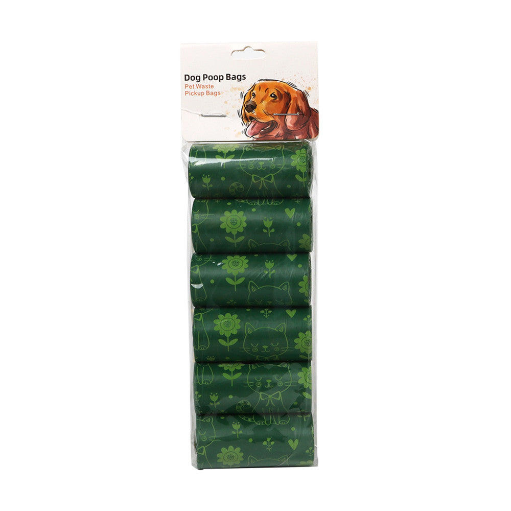 Leak-Proof Dog Poop Bags, 8-Roll Extra-Strong Pack
