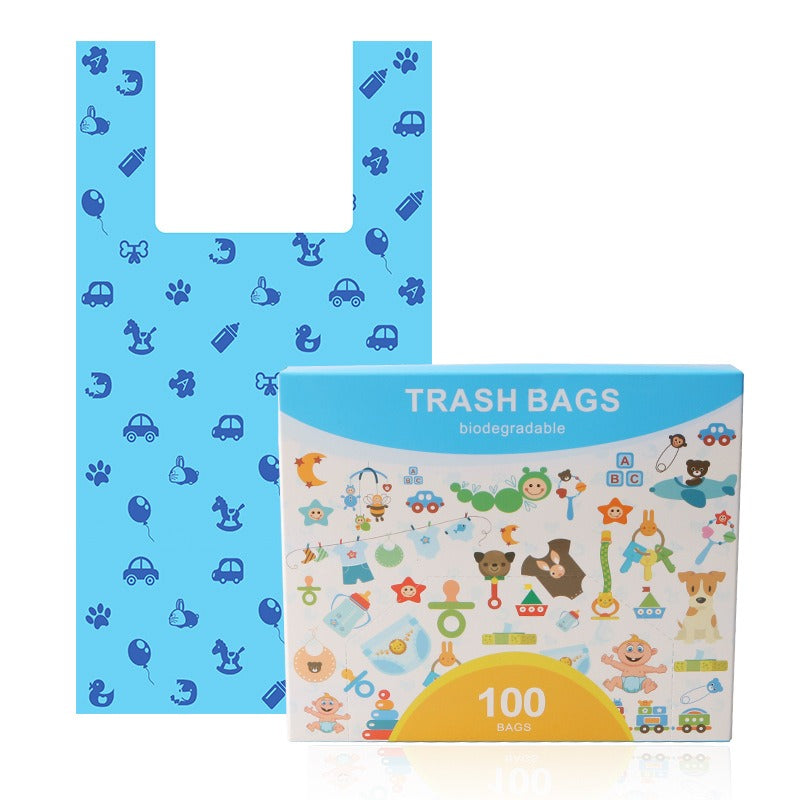 Biodegradable Dog Poop Bags With Easy-Tie Handles
