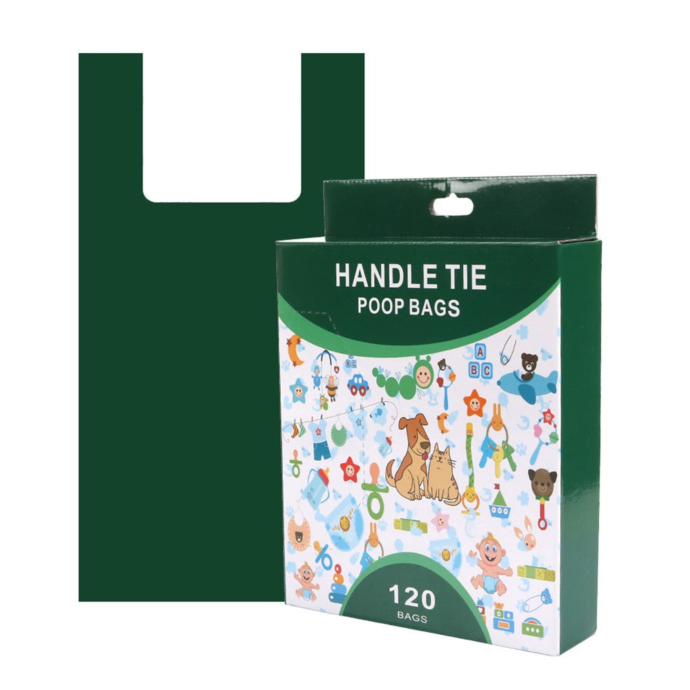 Biodegradable Dog Poop Bags With Easy-Tie Handles