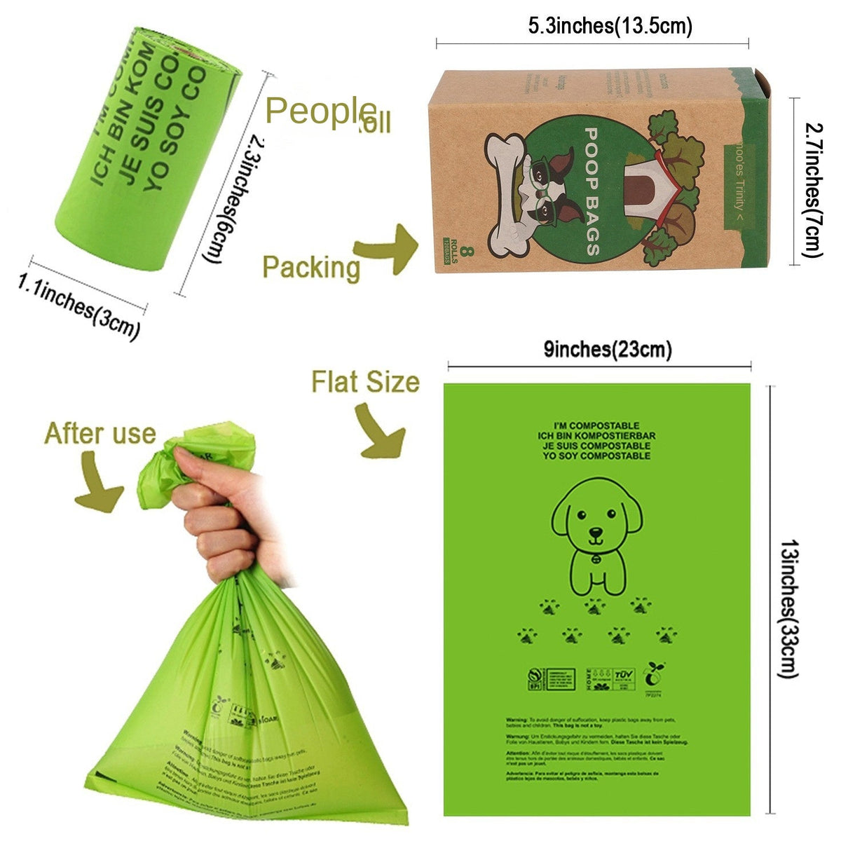 Compostable Dog Waste Bags for Cleaner, Greener Walks