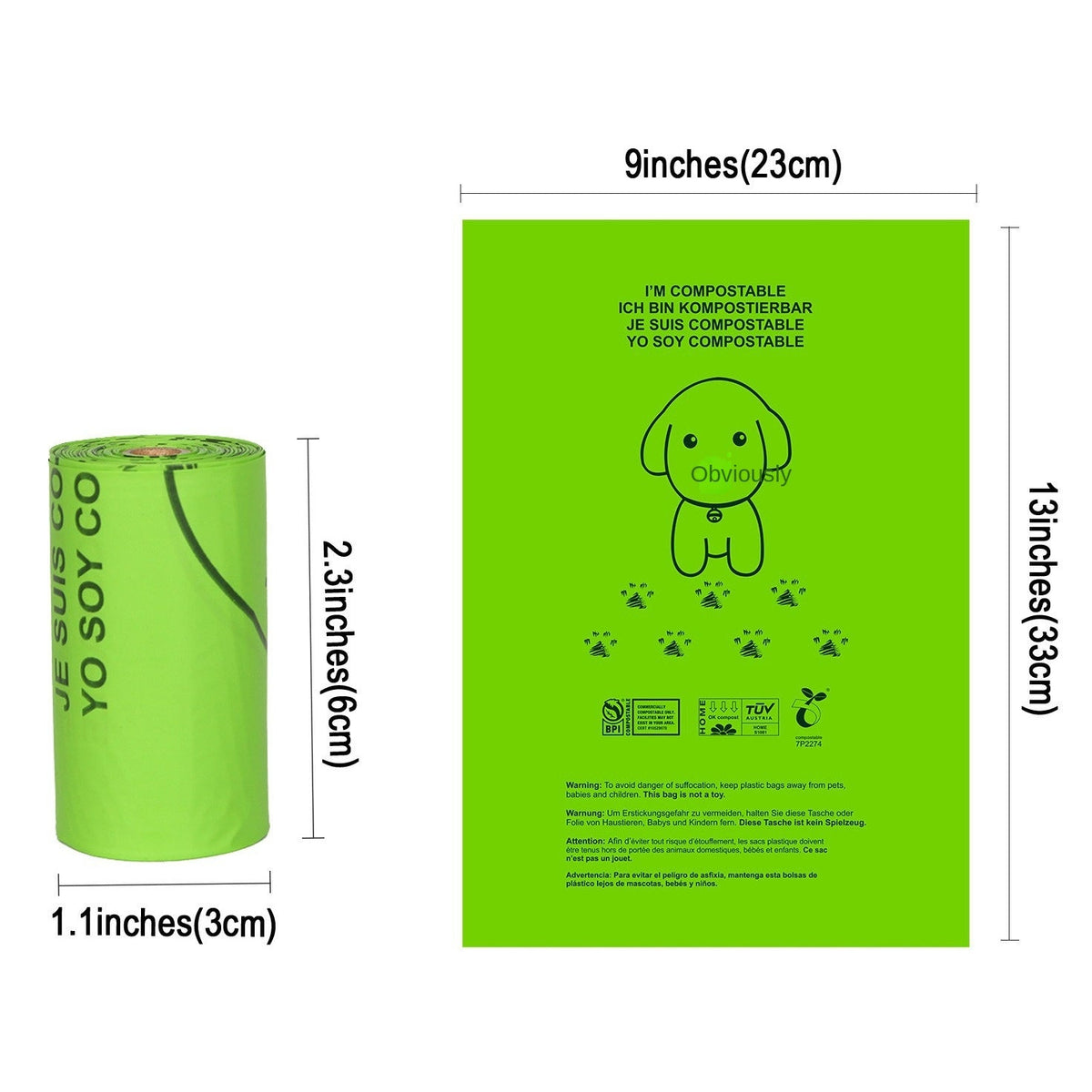 Compostable Dog Waste Bags for Cleaner, Greener Walks