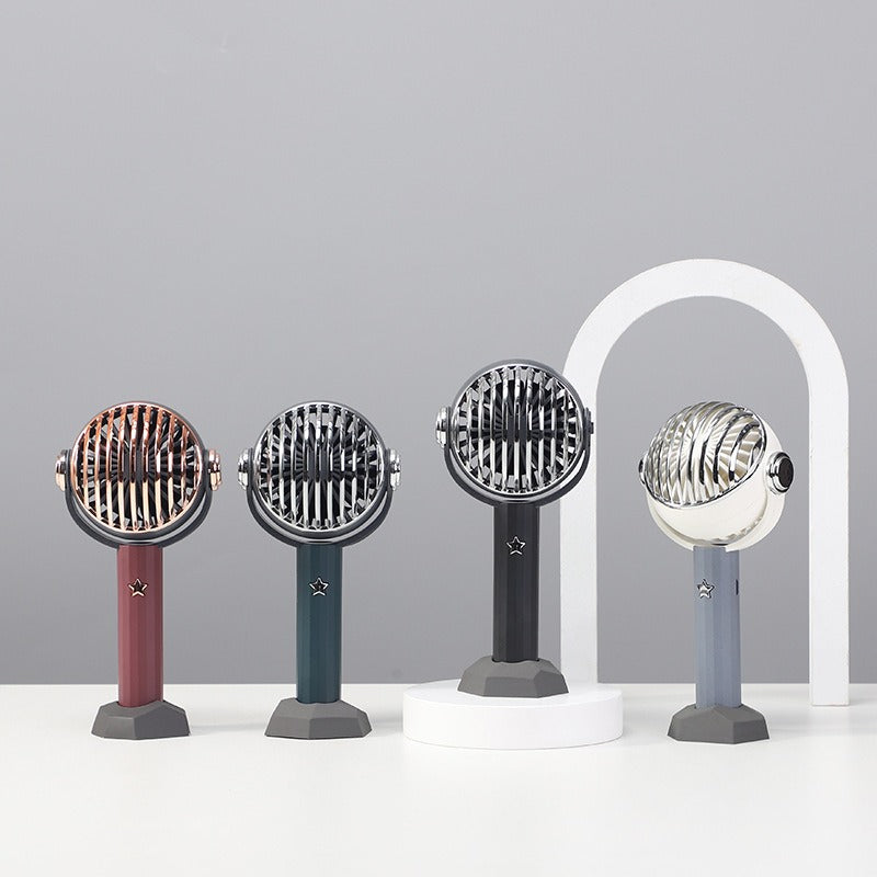 USB Desk Fan Ornament: Cooling Gift With Decor Style