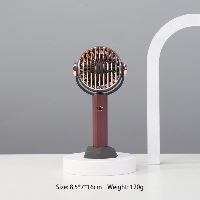 USB Desk Fan Ornament: Cooling Gift With Decor Style