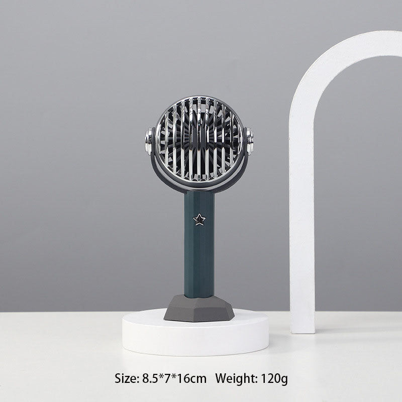 USB Desk Fan Ornament: Cooling Gift With Decor Style