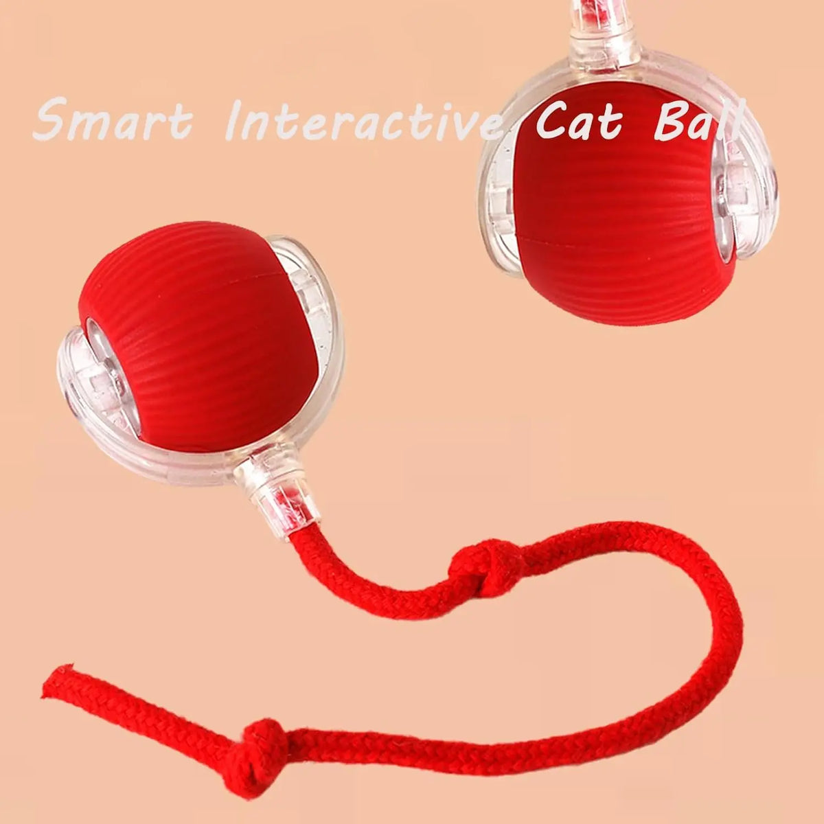 Interactive Cat Toy Ball for Independent Indoor Play