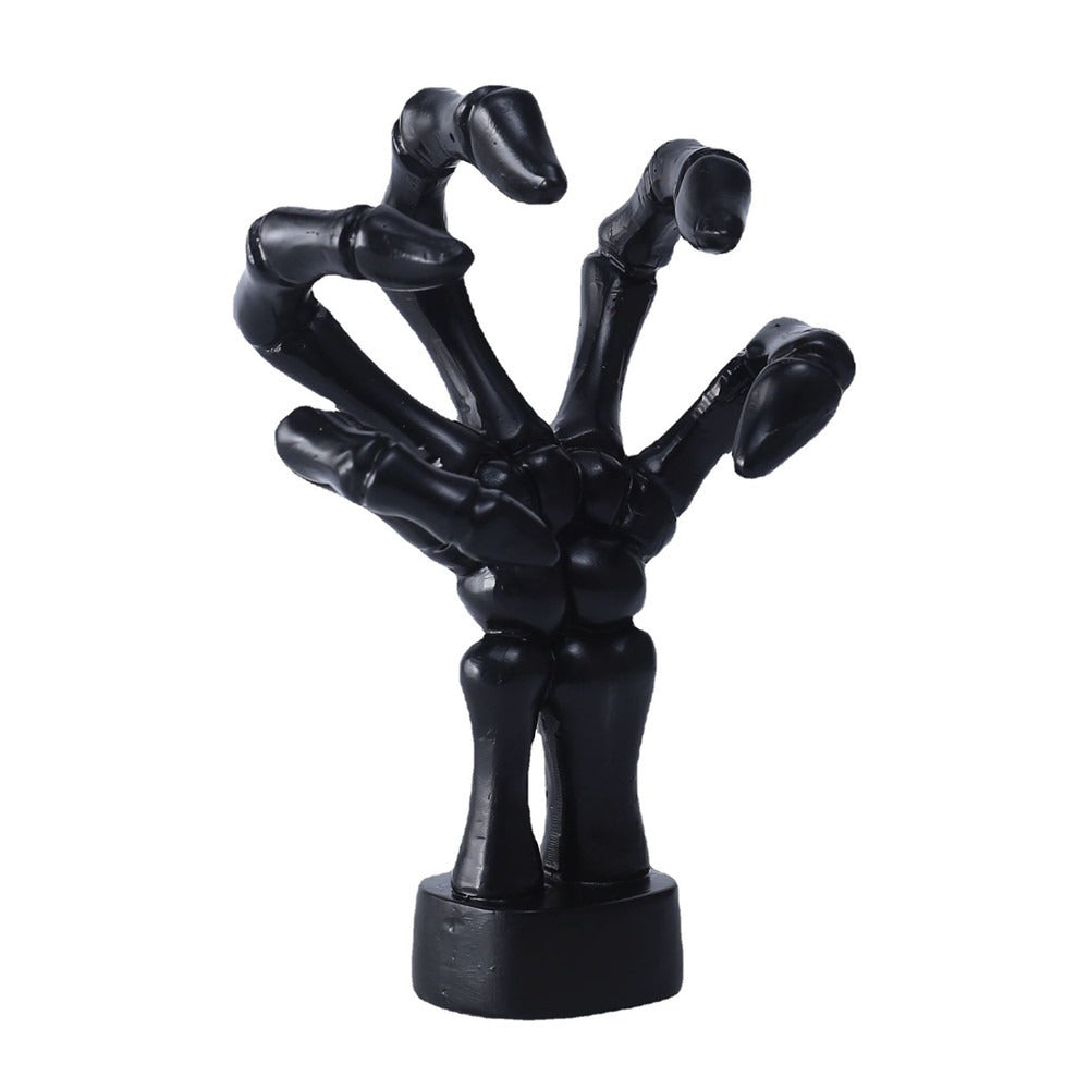 Black Ghost Hand Wall Hook for Gothic Key Storage
