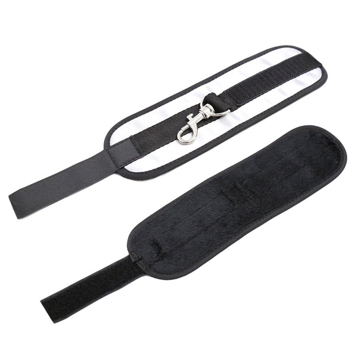 Door Restraint Set with Padded Cuffs for Hands-Free Play