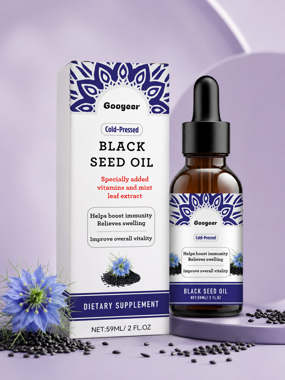 Black Seed Oil Supplement – Boost Immunity & Daily Vitality