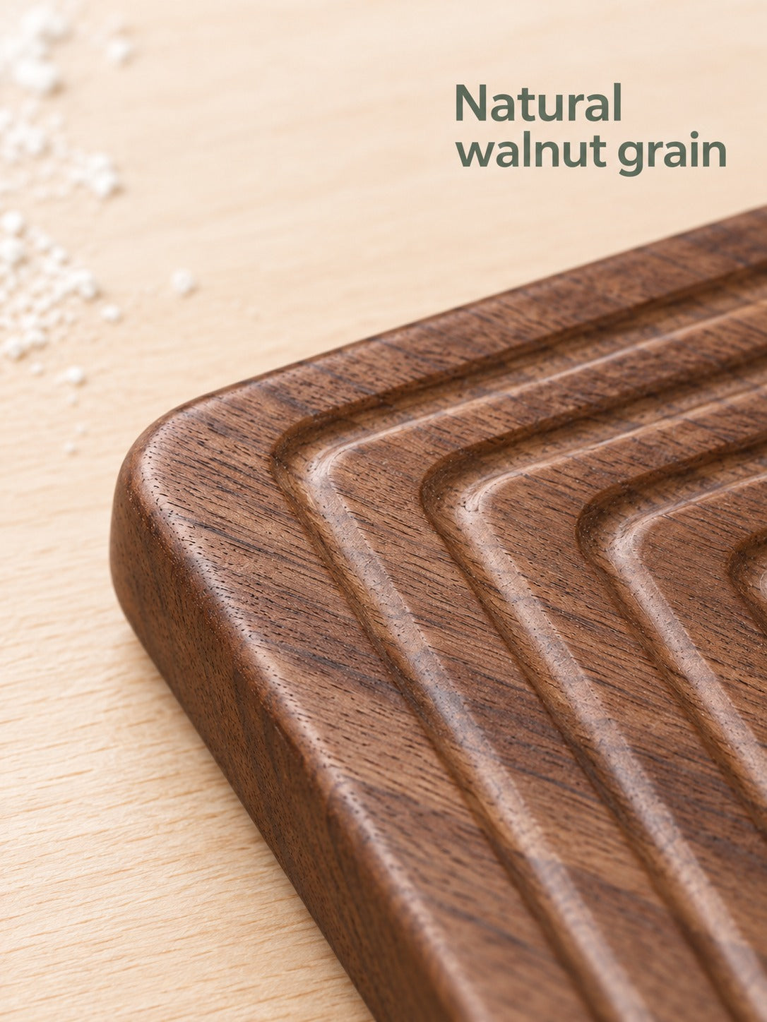Black Walnut Tea Coaster, Solid Wood Heat-Proof Pad