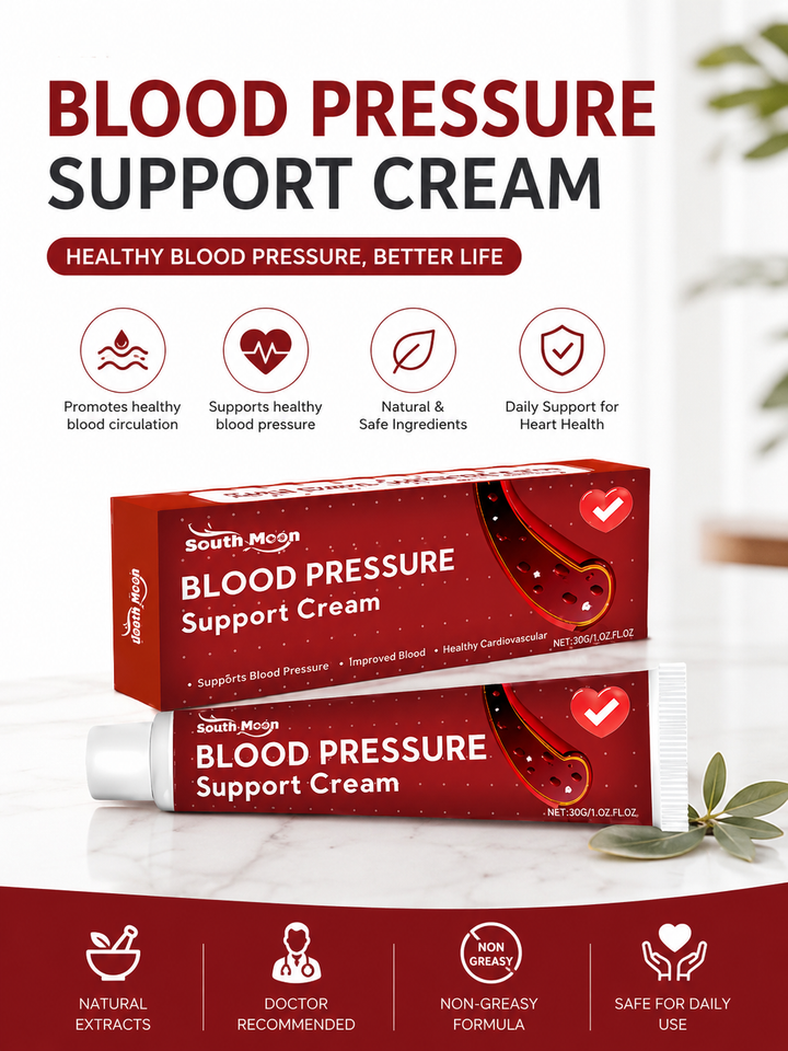 Blood Pressure Support Cream — Safe, Targeted Topical
