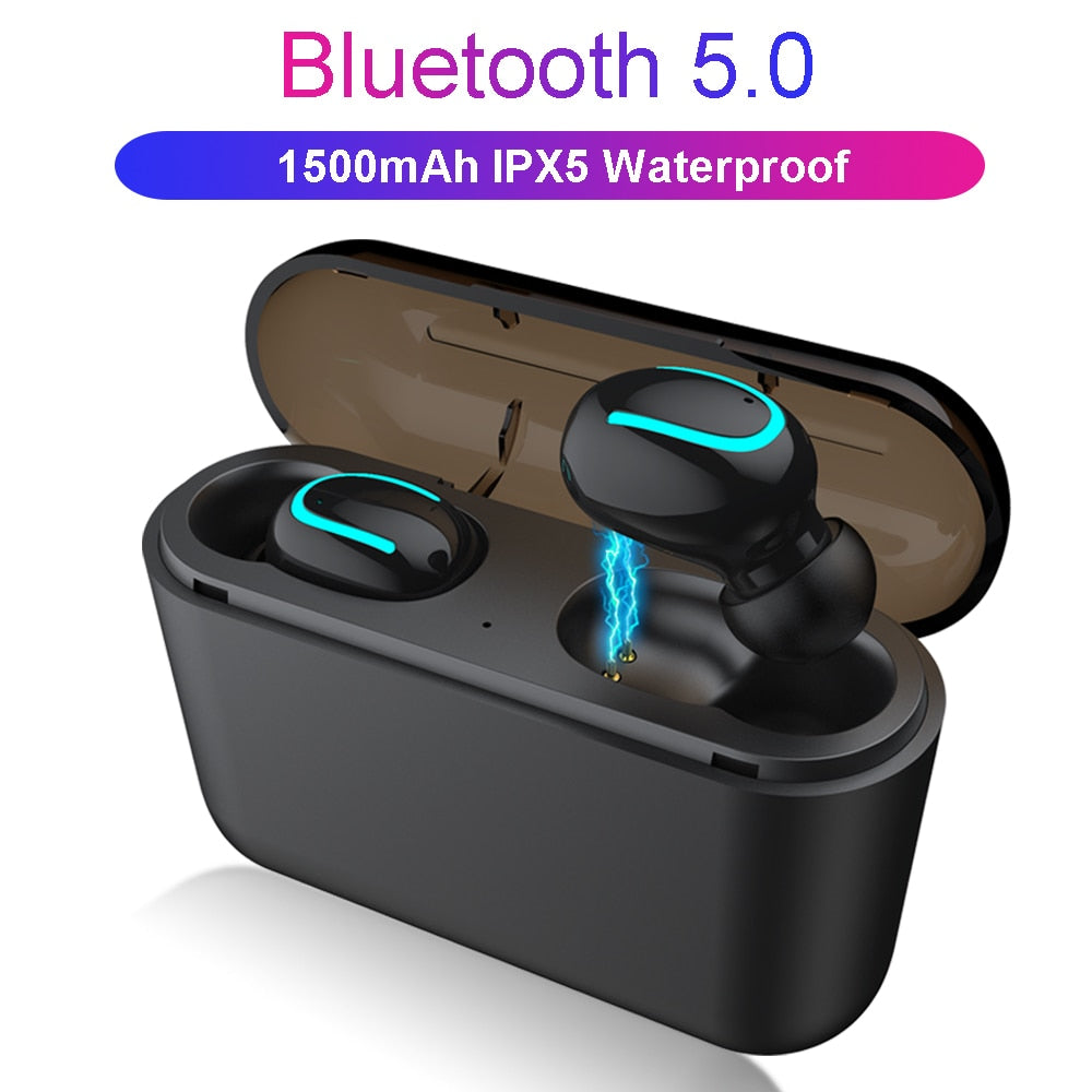 Bluetooth 5.0 Wireless Earbuds: IPX5 Waterproof Sport Buds