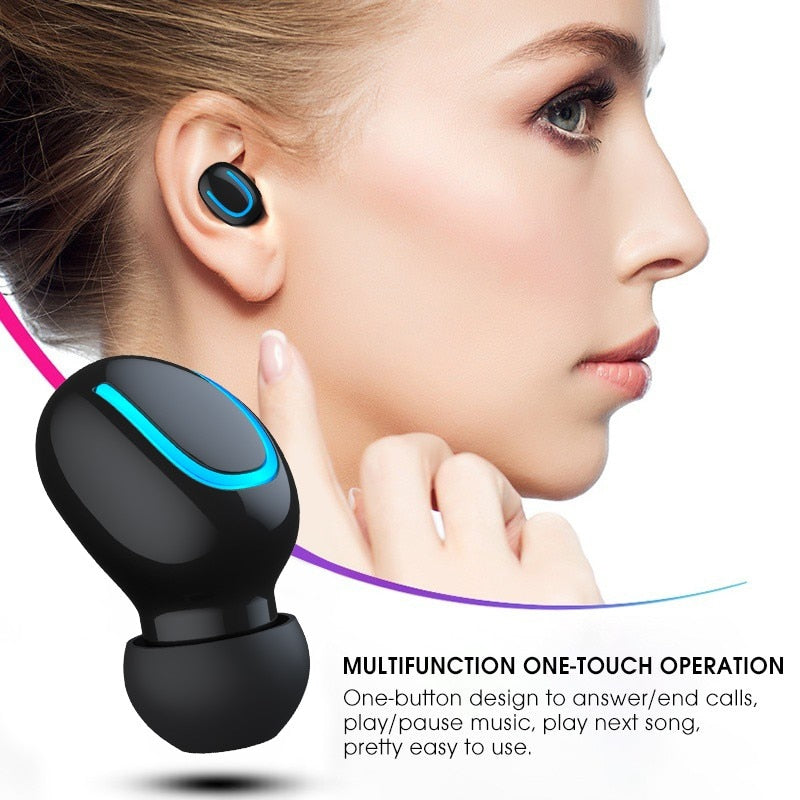 Bluetooth 5.0 Wireless Earbuds: IPX5 Waterproof Sport Buds