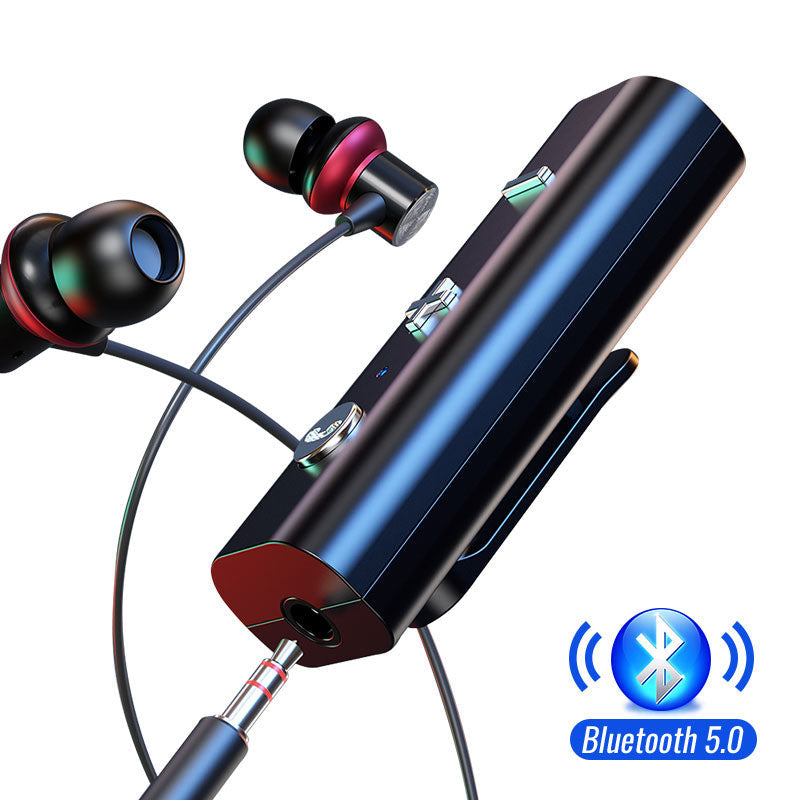 Bluetooth 5.0 Receiver: Wireless 3.5mm Headphone Adapter
