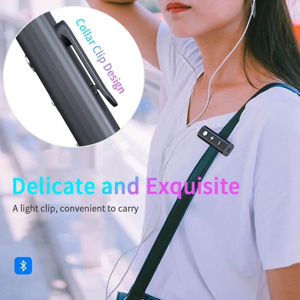 Bluetooth 5.0 Receiver: Wireless 3.5mm Headphone Adapter