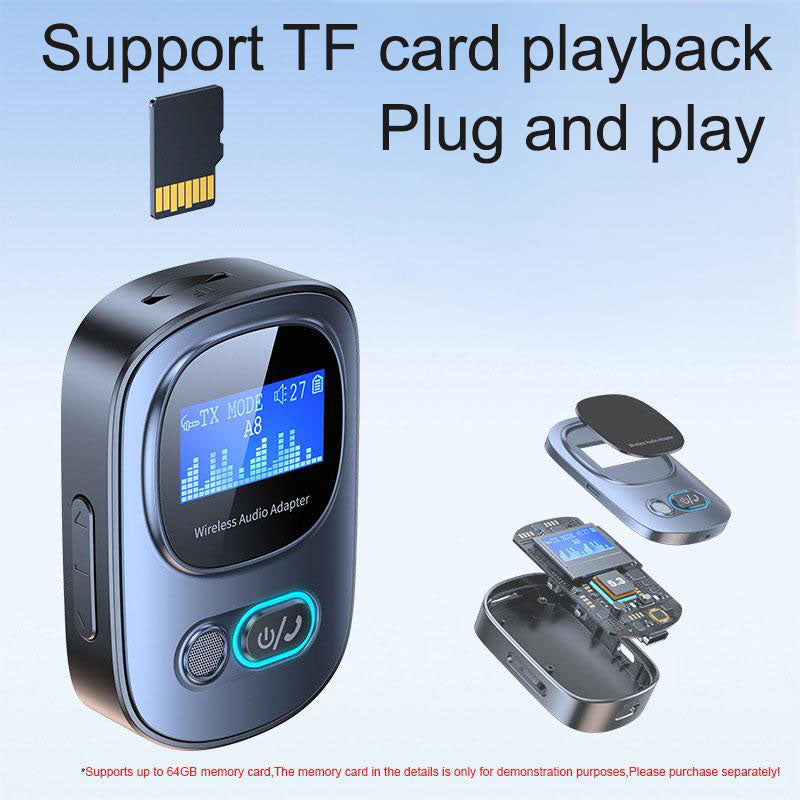 Bluetooth 5.3 Audio Receiver and Transmitter Adapter