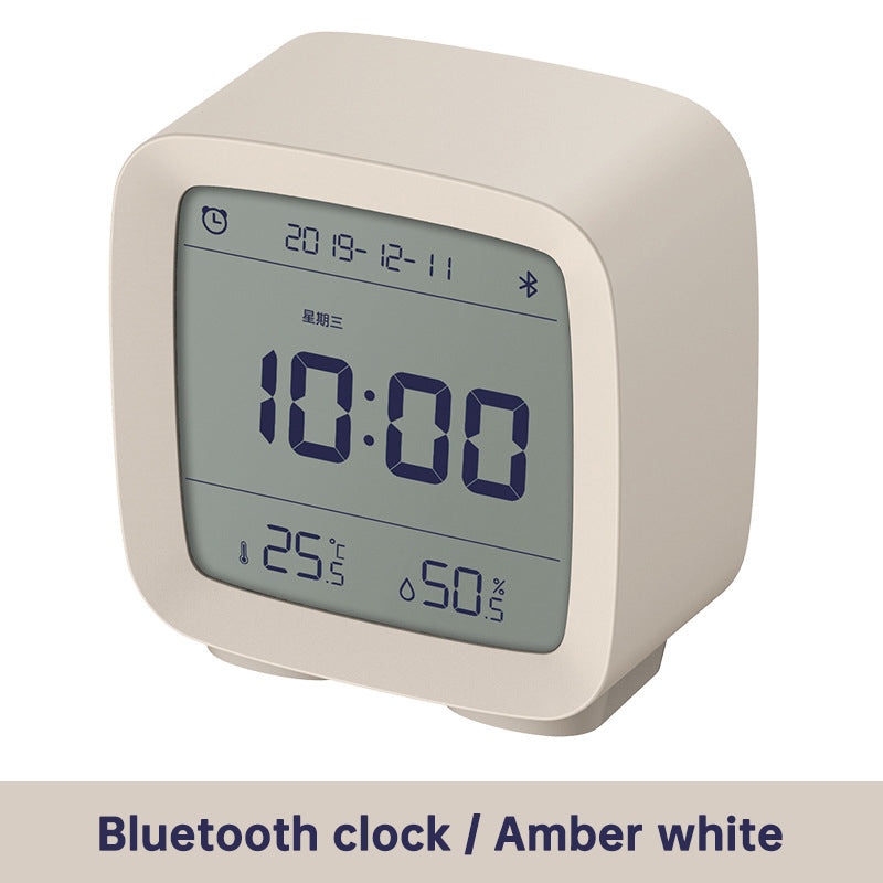 Bluetooth Alarm Clock with Temp & Humidity Monitor