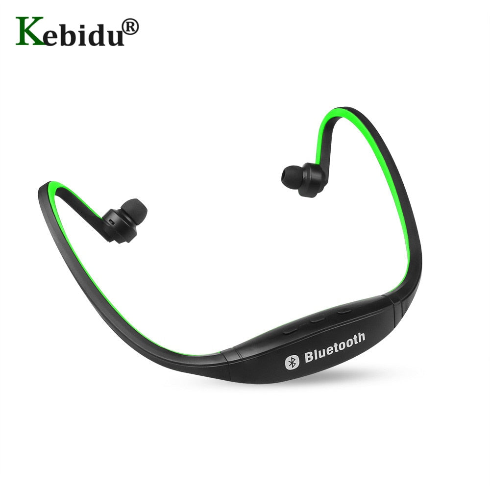Wireless Sports Earphones Neckband, Secure Rear-Neck Fit