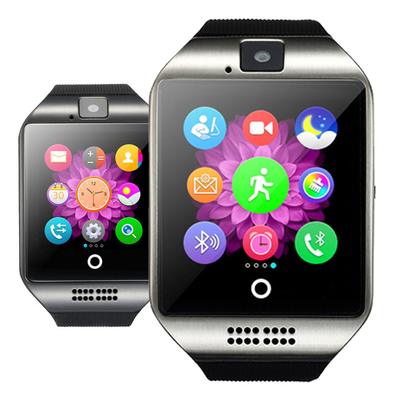 Bluetooth Smart Watch with Camera, Call & Social Alerts