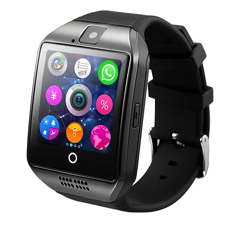Bluetooth Smart Watch with Camera, Call & Social Alerts