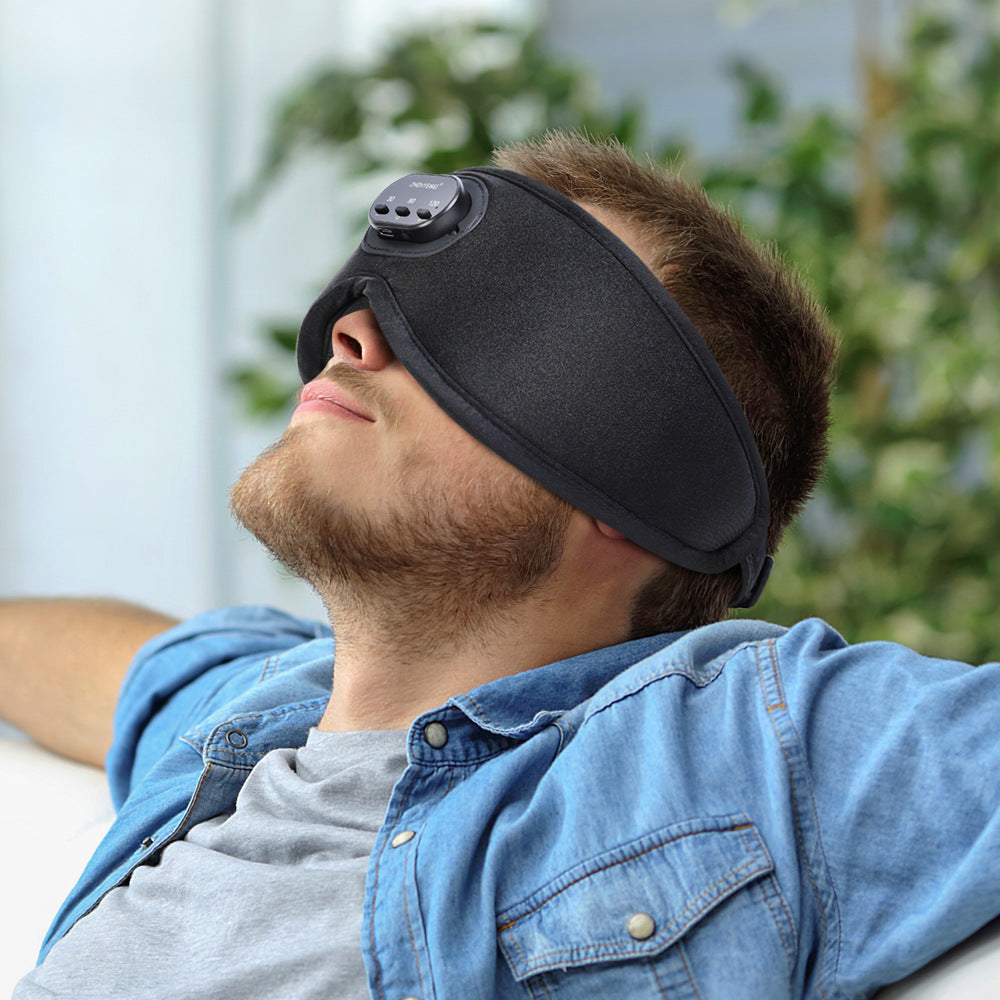 Bluetooth Sleep Mask with White Noise and Full Blackout