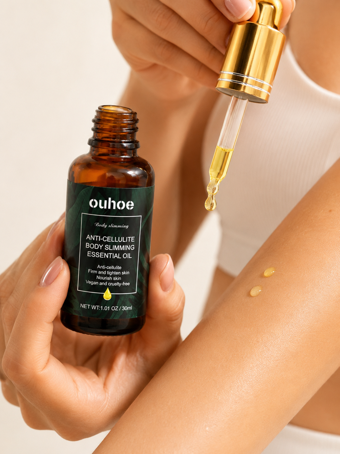 Anti-Cellulite Body Slimming Oil – Visible Firming in 8 Weeks