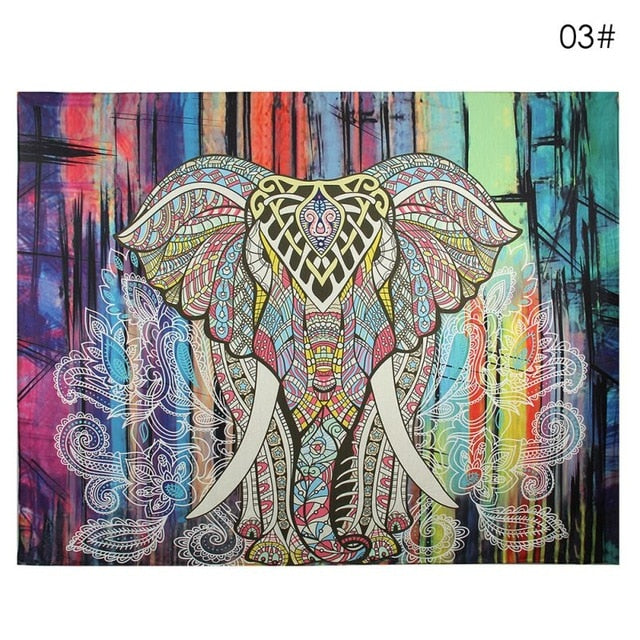 Bohemian Mandala Tapestry for Colorful Wall Decor Art