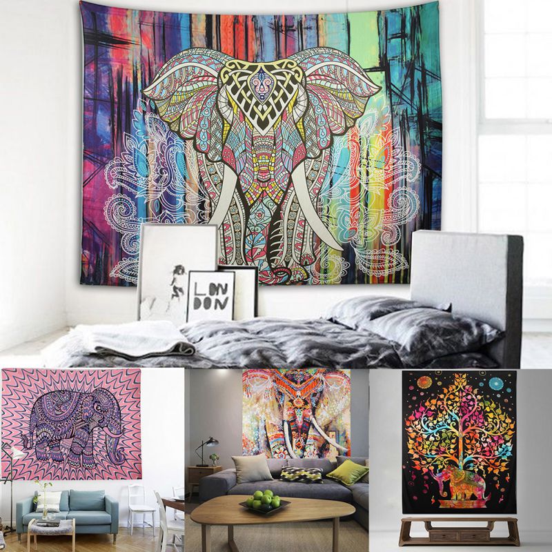 Bohemian Mandala Tapestry for Colorful Wall Decor Art