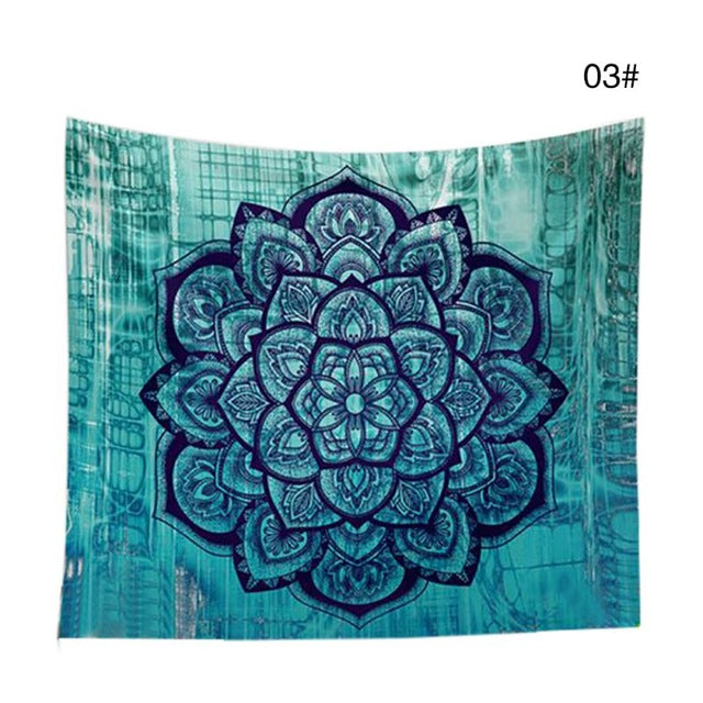 Bohemian Mandala Tapestry for Colorful Wall Decor Art