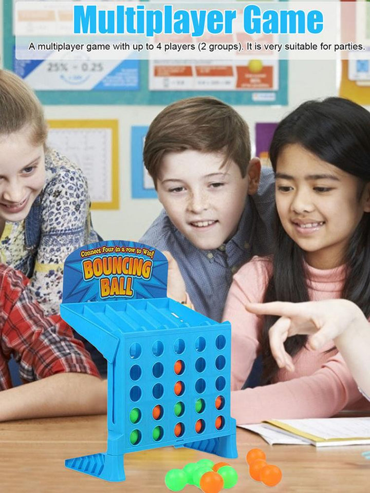 Bouncing Ball Connect Four Game for Family Game Nights
