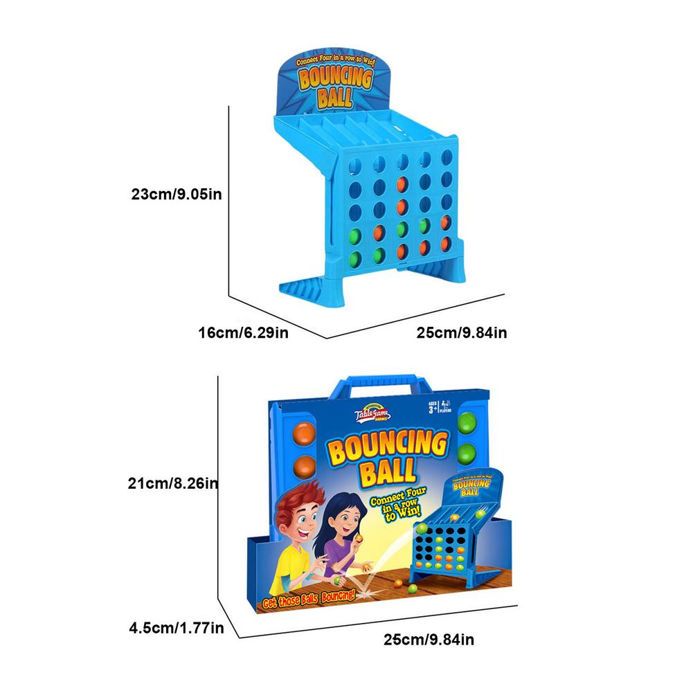 Bouncing Ball Connect Four Game for Family Game Nights