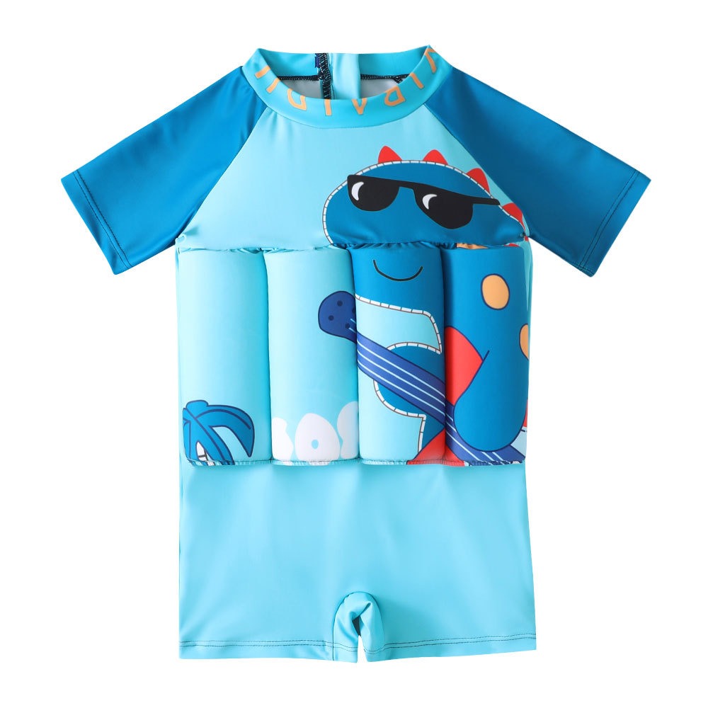 Boys' Buoyancy Swimsuit With Added Water Play Support