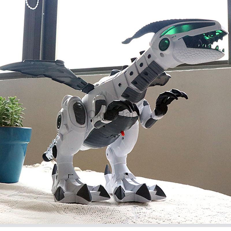 Spray Simulation Dinosaur Toy With Glowing Green Lights