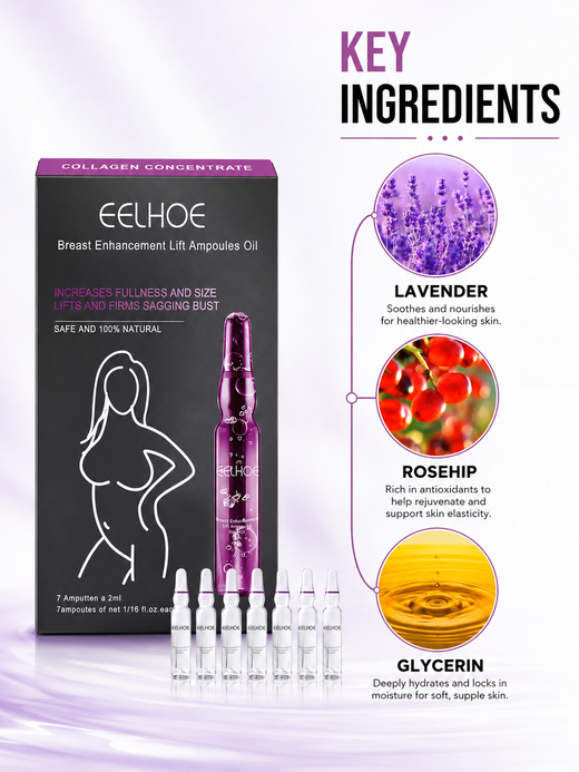Natural Breast Enhancement Oil – Lift, Plump & Firm Bust