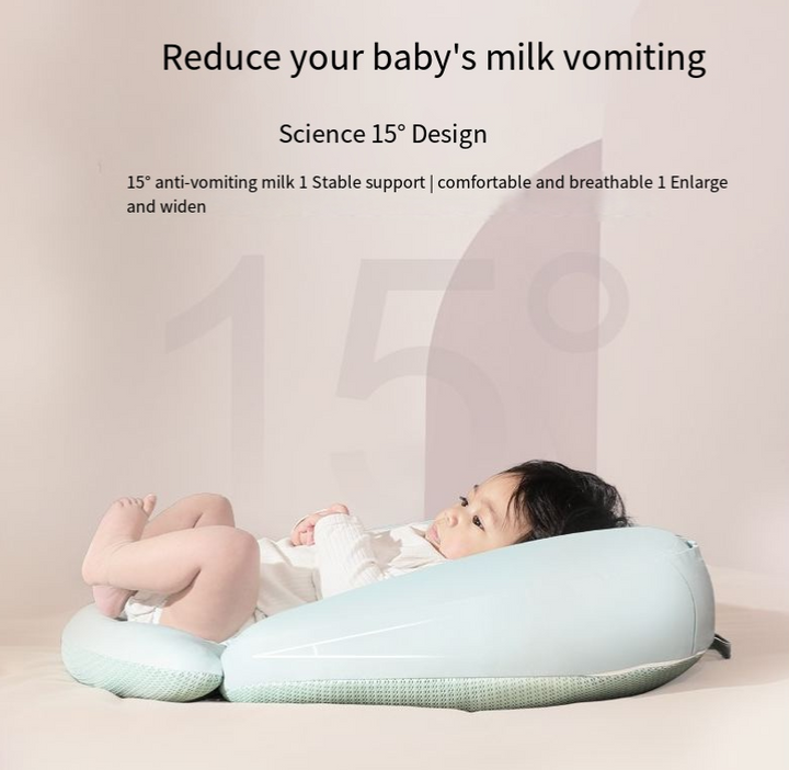 Breastfeeding Pillow With 15° Support for Baby Feeding
