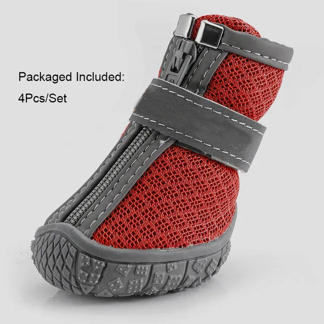 Small Dog Shoes With Breathable Anti-Slip Protection