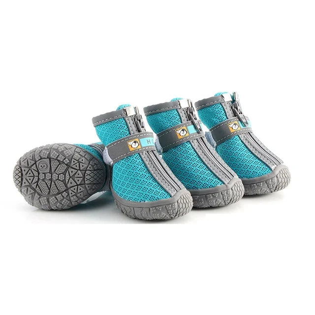 Small Dog Shoes With Breathable Anti-Slip Protection