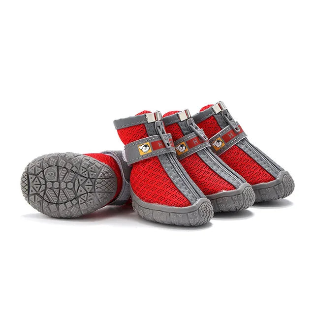 Small Dog Shoes With Breathable Anti-Slip Protection