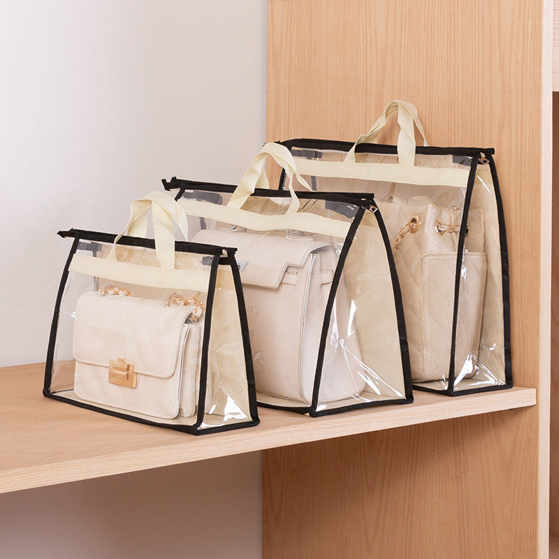 Transparent Handbag Dust Bag, Breathable Moisture-Proof