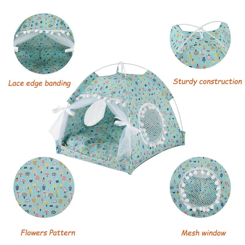 Breathable Pet Tent Nest Folding Cat & Dog Sleeping Tent