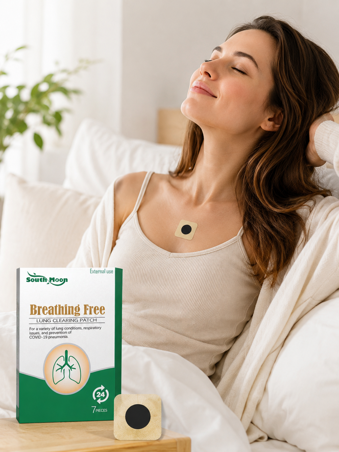 Lung Clearing Patch — 24h Herbal Relief for Congested Breathing