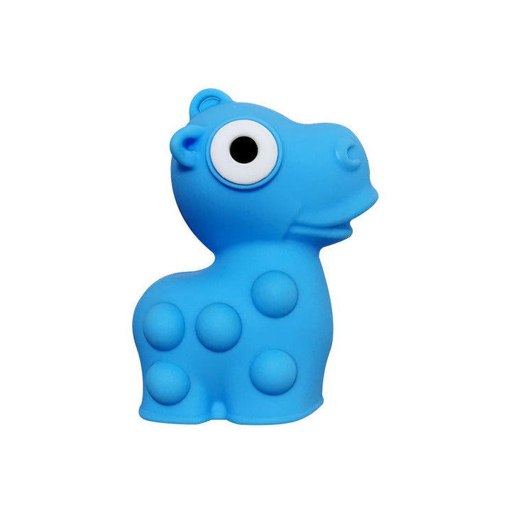 3D Hippo Fidget Toy for Tactile Screen-Free Sensory Play