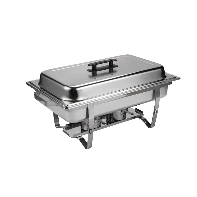 Stainless Steel Chafing Dish for Buffets & Catering, 8 Qt